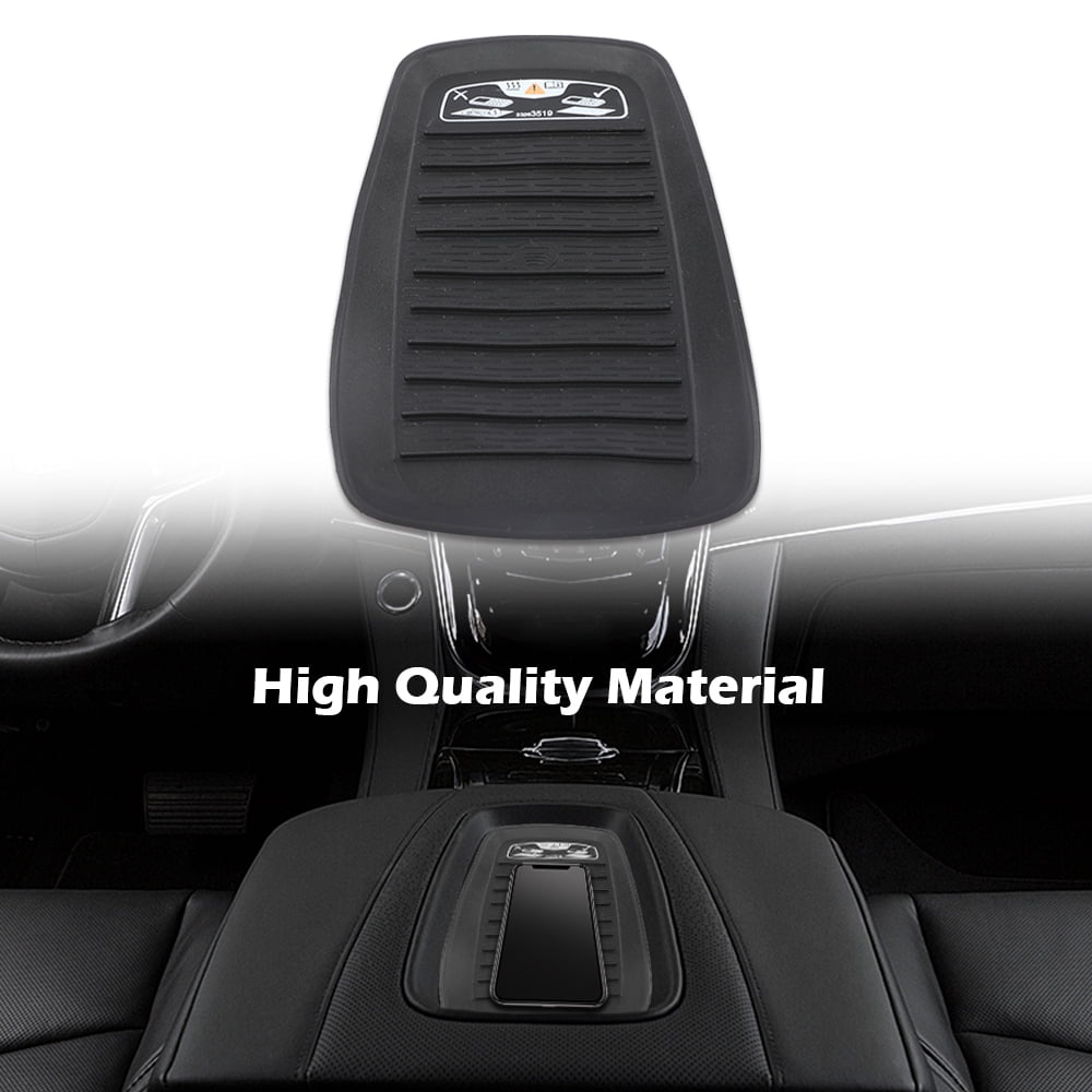 CROSSDESIGN Wireless Car Phone Charging Pad Fit for GM OEM Cadillac Escalade/ESV XL 2015-2017 Black