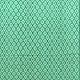 thumbnail image 1 of Ahgly Company Indoor Square Solid Turquoise Blue Modern Area Rugs, 5' Square, 1 of 4