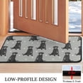 thumbnail image 3 of Black Labrador Door Rugs,Washable Non Slip Door Mats Indoor,Decorative Door Mats,Entry Mat Indoor for Entrance,Bedroom,Kitchen,Bathroom,30"x17", 3 of 6