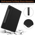 thumbnail image 5 of Étui pour Samsung Tab S8 2022 & S7 2020 - Étui Folio Antichoc Premium, Angles de Vision Multiples, Dos Rigide en PC, 5 of 5