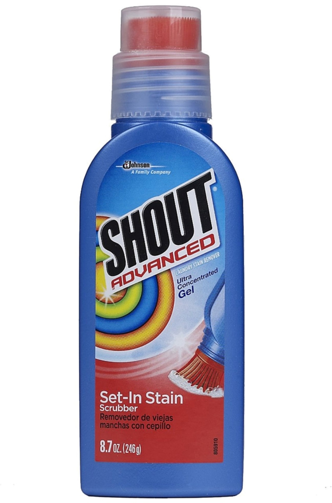2 Pack Shout Advanced Ultra Concentrated Gel Laundry SetIn Stain
