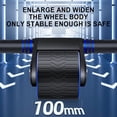 thumbnail image 4 of Automatic Rebound Abdominal Wheel Roller Home Portable Abdominal Exerciser for Core Workouts with Ergonomic Handle Sold, 4 of 11
