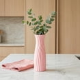 thumbnail image 3 of Unique Bargains Crystal Floral Slim Bloom Vase for Blossoms Pink 2.8"L x 2.8"W x 7.9"H, 3 of 5