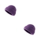 thumbnail image 2 of Guardurnaity Gorro de punto elástico invierno viaje nieve esquí ciclismo patinaje gorra térmica accesorios casuales para mujer hombre Violeta 2Conjunto, 2 of 6