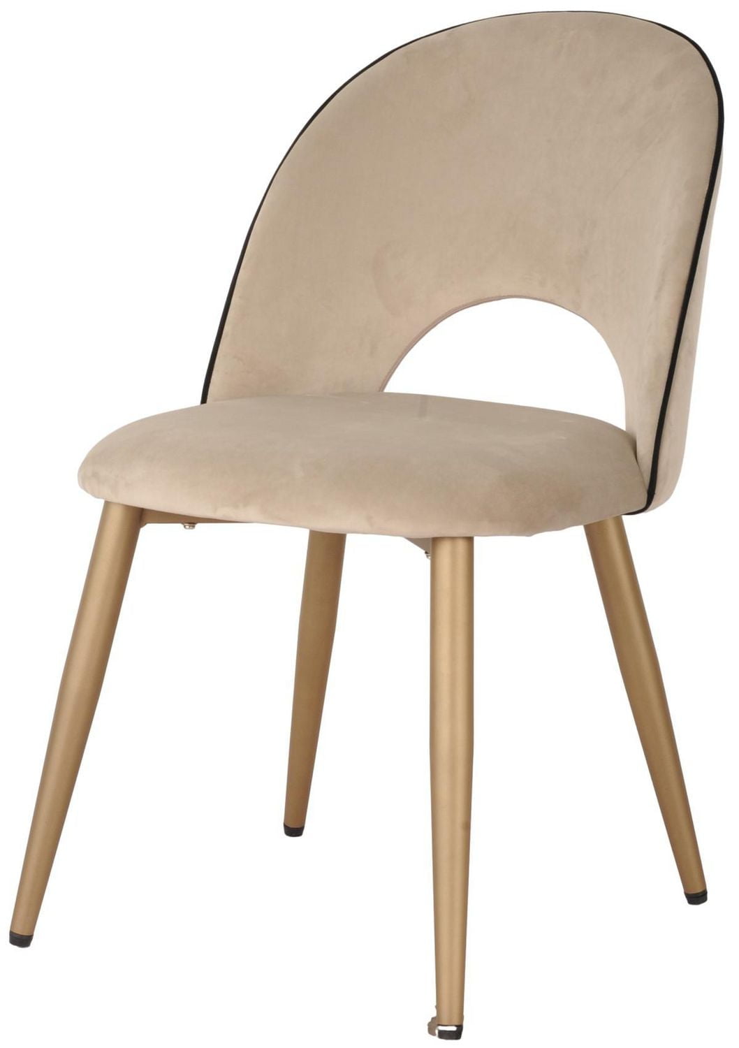 Chaise de salle à manger Sophie, ensemble de 2, Beige