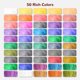 thumbnail image 3 of Set de pintura acuarela Botkc 50 colores con pinceles y papel, 3 of 8