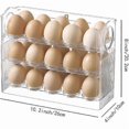 thumbnail image 5 of 3 Layer Egg Holder for Refrigerator, Large Capacity Egg Tray 30 Grid, 5 of 5