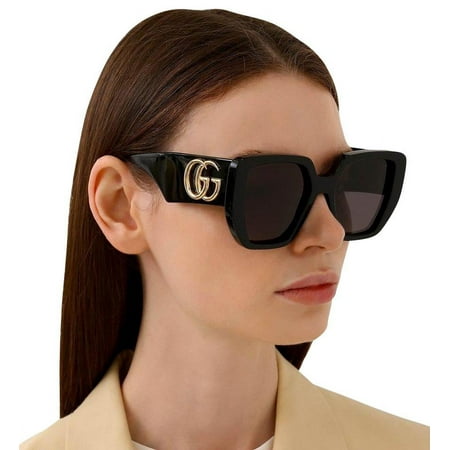 Gucci - GG0956S-003 Women's Sunglasses Black/Grey