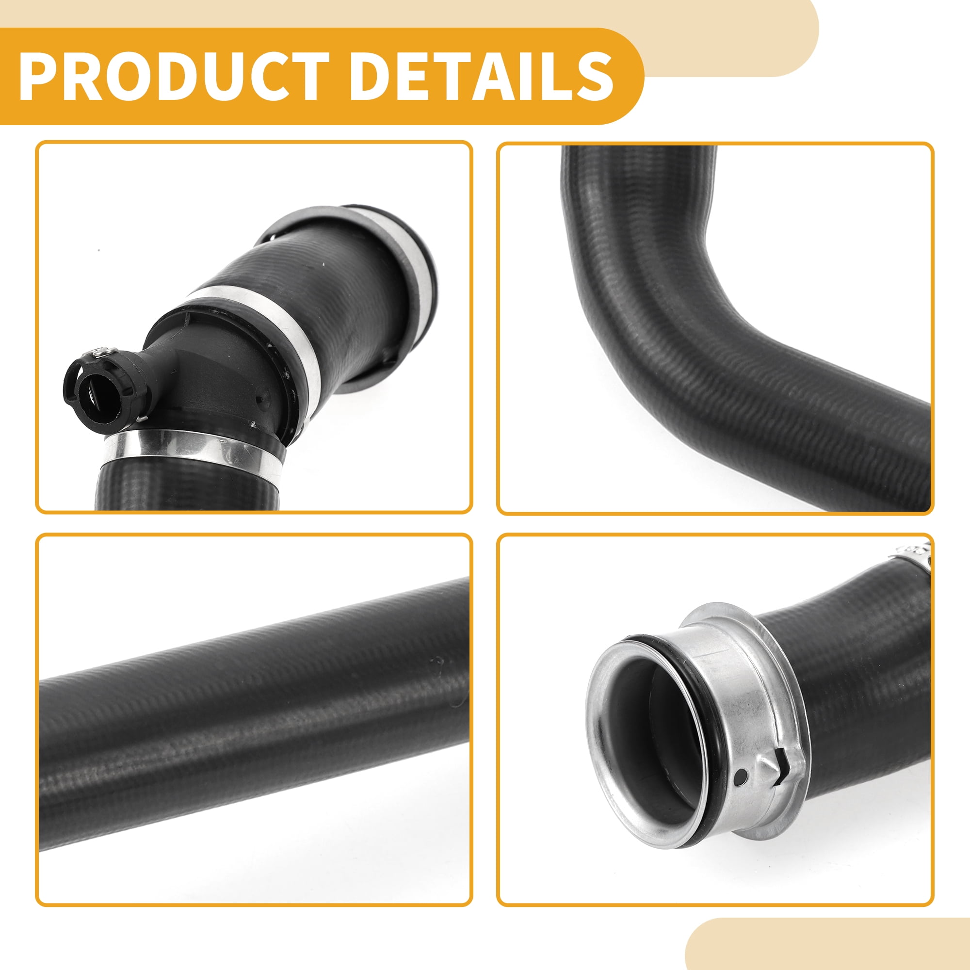 Unique Bargains Radiator Hose No.A2115014782 For Mercedes Benz S211 W211 E350 2006-2009