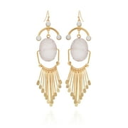 Druzy Drop Earrings