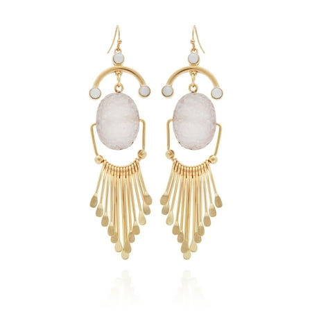 Druzy Drop Earrings