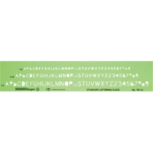 Alvin Lettering Template - Walmart.com - Walmart.com