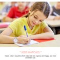 thumbnail image 4 of 2 Pcs Montre Mode pour Enfants Ronde en Plastique Simple pour École et Exercice, 4 of 8
