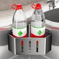 thumbnail image 2 of Sponge Holder for Kitchen Sink,2026 Sink Caddy Organizer with Suction Cups,Rustproof Kitchen Storage Rack for Sponge,Soap,Stopper,Brush (1, Triangle), 2 of 9