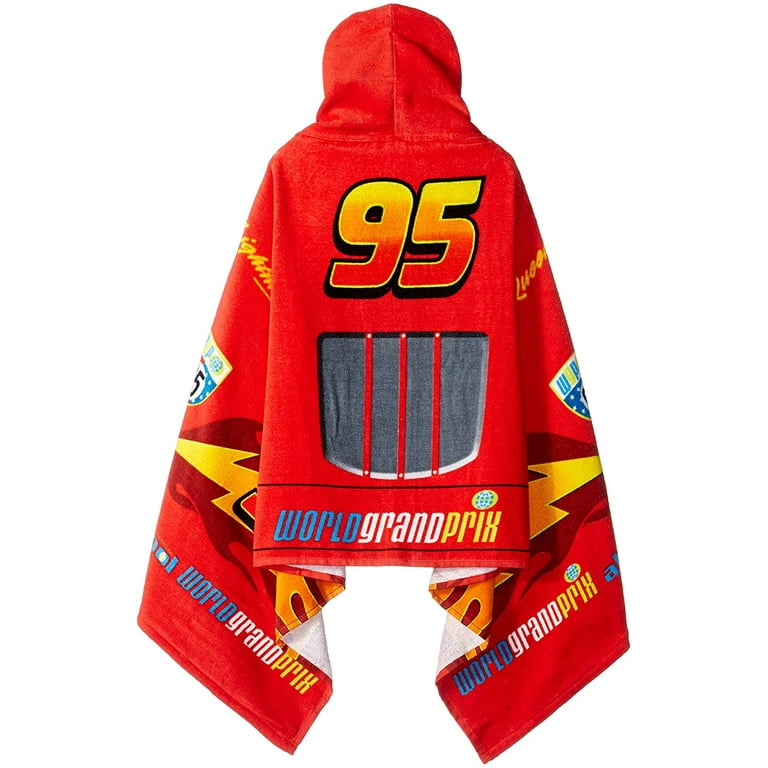 Disney cars hotsell hooded towel
