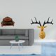 thumbnail image 2 of Sofá en miniatura para muñecas,Muebles de casa de muñecas,modelo de sofá europeo,decoración,Estatua de cabeza de ciervo,Decoración de pared con cabeza de ciervo,animales,adorno para el, 2 of 8