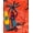 Spider Man Sunset, variant on Marvel Spider-Man Women's Button Front Hawaiian Shirt Coral