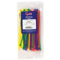 Grote 83-6514 Standard Cable Tie Assortment Assorted Colours 50 Pack