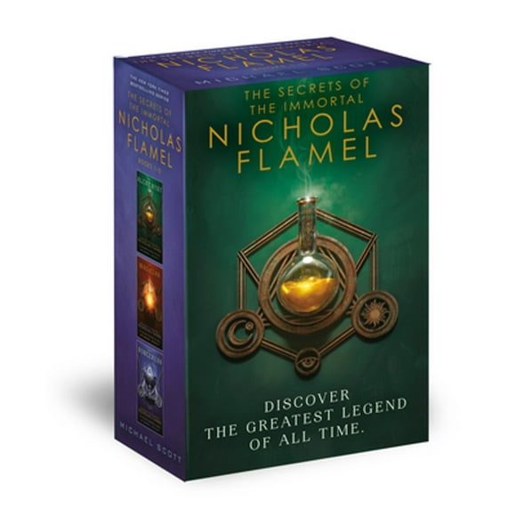 Pre-Owned The Secrets of the Immortal Nicholas Flamel Boxed Set (3-Book) (Paperback 9780375873119) by Michael Scott