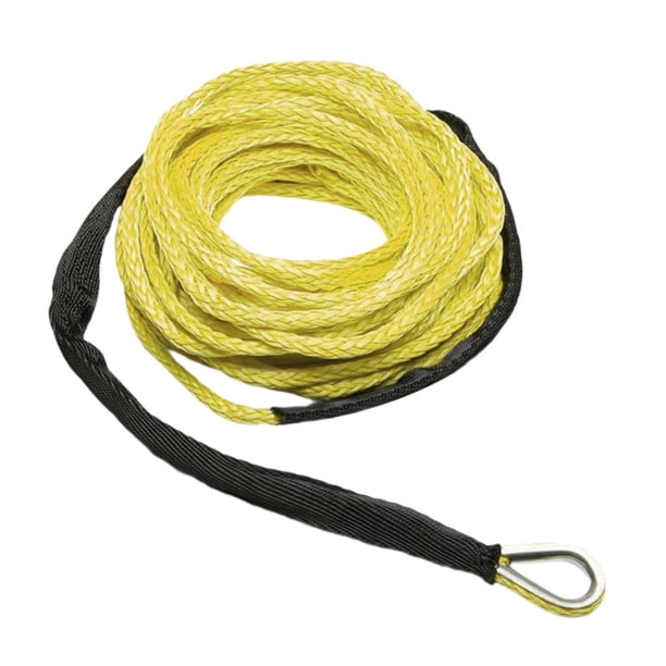 Correa de remolque para coche DYNWAVEMX cuerda de cabrestante sintética 15M Amarillo