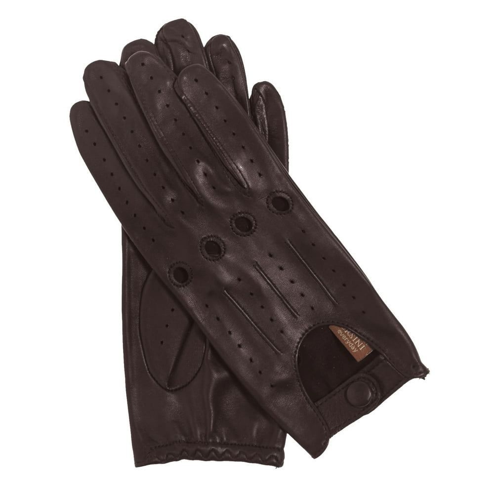 Fratelli Orsini Everyday Women's Open Back Leather Driving Gloves ...