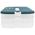 thumbnail image 1 of HAMPPLIES Caja De Almacenamiento Para Dumplings Con Transparente Y Base Antiadherente Para Cocina, 1 of 8