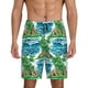 thumbnail image 1 of Balery Hawaii Palms Pantalones cortos de pijama de punto de algodón para hombre con cinturilla y bolsillos-XX-Large, 1 of 6