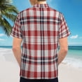 thumbnail image 6 of High Quality Hawaiian Shirts for Men Short Sleeve Aloha Beach Shirt Floral Summer Casual Button Down Shirts Blouses 6LF7W2, 6 of 7