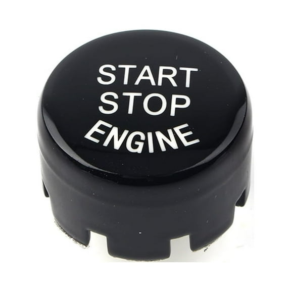 BFYWAL Start Stop Button Cover, Engine Ignition Switch Replacement for BMW F for BMW 1 2 3 4 5 6 7 Series X1 X2 X3 X4 X5 X6 F Chassis black