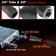 thumbnail image 4 of Conector de Manguera de Calefacción HVAC para Ford Excursion Expedition F150 F250 F350 E150 E250 E350, 4 of 7