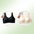 thumbnail image 6 of Bras for Seniors Seamless Wireless Posture Correcting Push Up Bra Anti Sagging Full Coverage Ice Silk Bra Wireless Bras for Women Support, 6 of 8