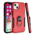 thumbnail image 5 of For Samsung Galaxy S22 Ultra Hybrid Tough Strong Dual Layer Hard PC TPU with Flat Magnetic Ring Stand Heavy-Duty Design Cover ,Xpm Phone Case [ Red ], 5 of 7