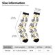 thumbnail image 2 of Balery Golden Glitter Butterflies Calcetas Largas con Estampado para Hombre y Mujer – Suaves y Transpirables, Talla Única (US 5-11), 2 of 6