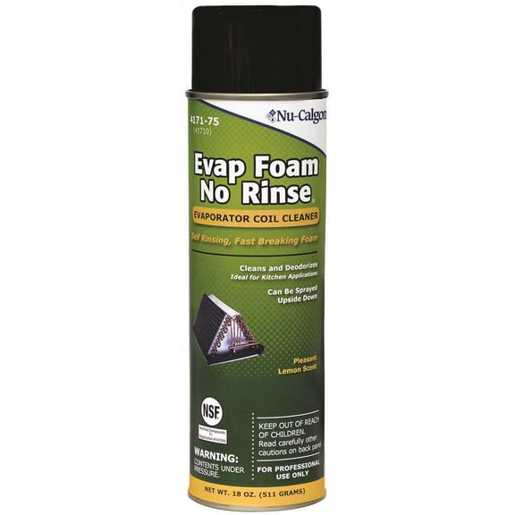 Nu-Calgon Evap Foam No Rinse, Aerosol (Single)