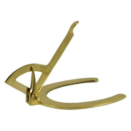 Brass Hoof Gauge