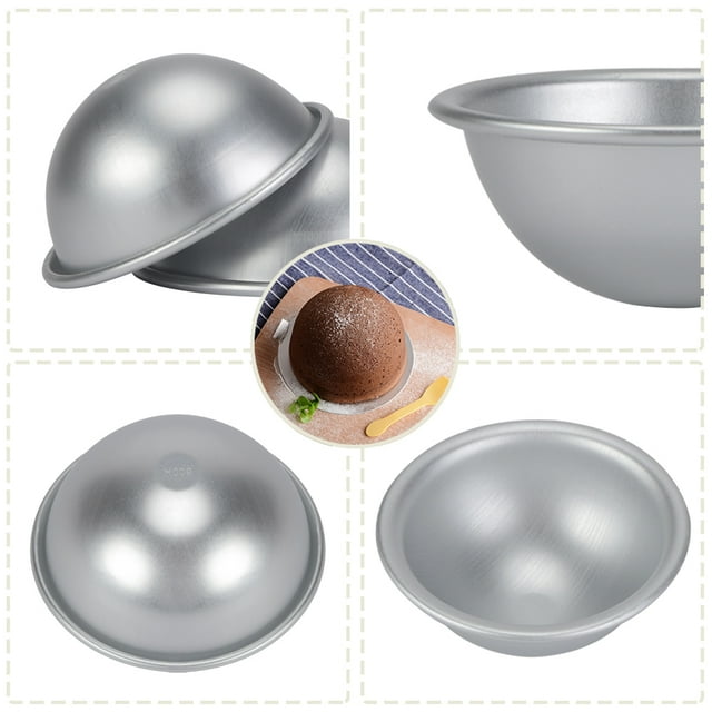 LHCER Hemisphere Cake Tin, Cake Pan Semicircle Cake Mold For Kitchen For Cake