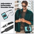 thumbnail image 7 of Case for Lenovo Tab K10 10.3 Inch/M10 FHD Plus 2020 2nd Gen with Screen Protector, 360 Degree Rotating Kickstand Hand Strap Heavy Duty Shockproof Cover with Shoulder Strap, Sky Blue PC, 7 of 7