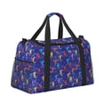 thumbnail image 2 of Disketp Ice Hockey Players With Puck Bolsa de Viaje Tipo Duffle, Bolso de Mano para Fin de Semana para Mujer, Bolsa de Gimnasio Ligera para Hombre, Esencial para Viajes, 2 of 7
