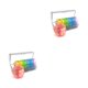 thumbnail image 4 of Caja contenedora de pastillas Kearding 2piezas transparente colorido, 4 of 6