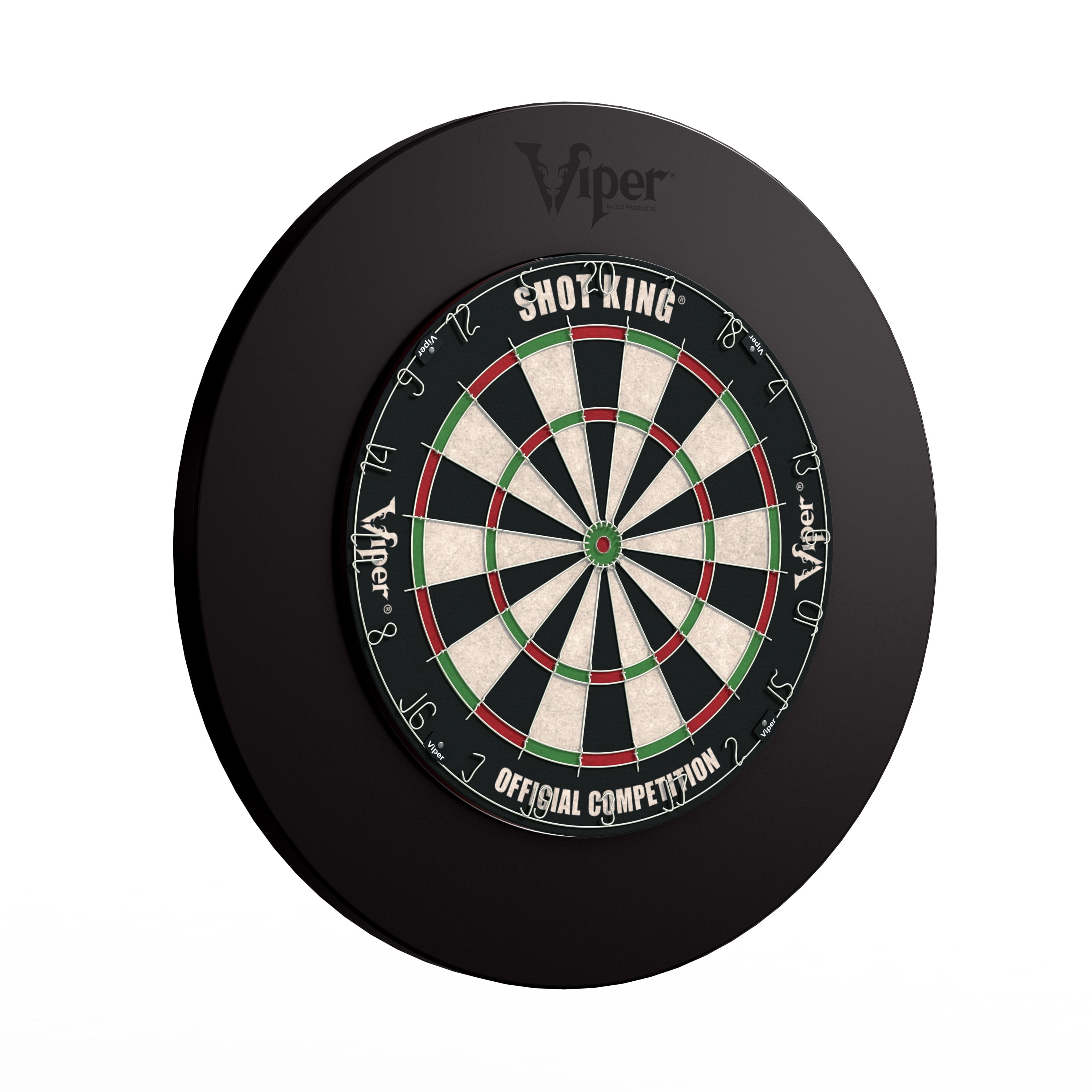 Viper Guardian Dartboard Surround, Dartboard Wall Protector, Black