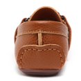 thumbnail image 4 of Odema Toddler Boys Soft Split Leather Slip-On Loafer Boat Dress Shoes, 4 of 6
