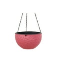 thumbnail image 1 of Faithtur Flower Basket, Solid Color Wall-Mounted Flowerpot Hanging Vase, 1 of 7