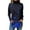 Royal Blue, variant on TQWQT Cowl Neck Tops for Women Plus Size Floral Printed Tunic Top Long Sleeve Loose Fit Shirt Fall Mockneck T Shirts Trendy Curved Hem Graphic Tee Blue 2XL