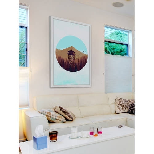 Marmont Hill "Sunset Birds" Framed Painting Print