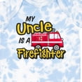 thumbnail image 4 of Inktastic My Uncle is a Firefighter with Fire Truck Boys or Girls Baby Bodysuit, 4 of 5