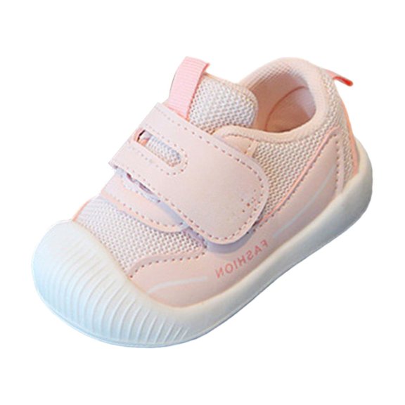 FDDMis Size 6 Toddler Shoes Boys Flexible Toddler Toddler Buster Brown Shoes Flat Shoes for Girls Socks Look Like Shoes Toddler Girl Size 8 Shoes, Pink 12-18 Months