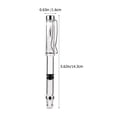 thumbnail image 4 of 4 Pcs Stylos Plume Absorbeurs d'Encre Rechargeables Stylos Plume Stylos d'Entraînement Calligraphie Stylos d'Étude, 4 of 8