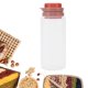 thumbnail image 4 of Contenedor de granos Dispensador de cereales Organización de despensa de gran capacidad transparente para cocina , Rosado BLESIY Contenedores de almacenamiento, 4 of 8