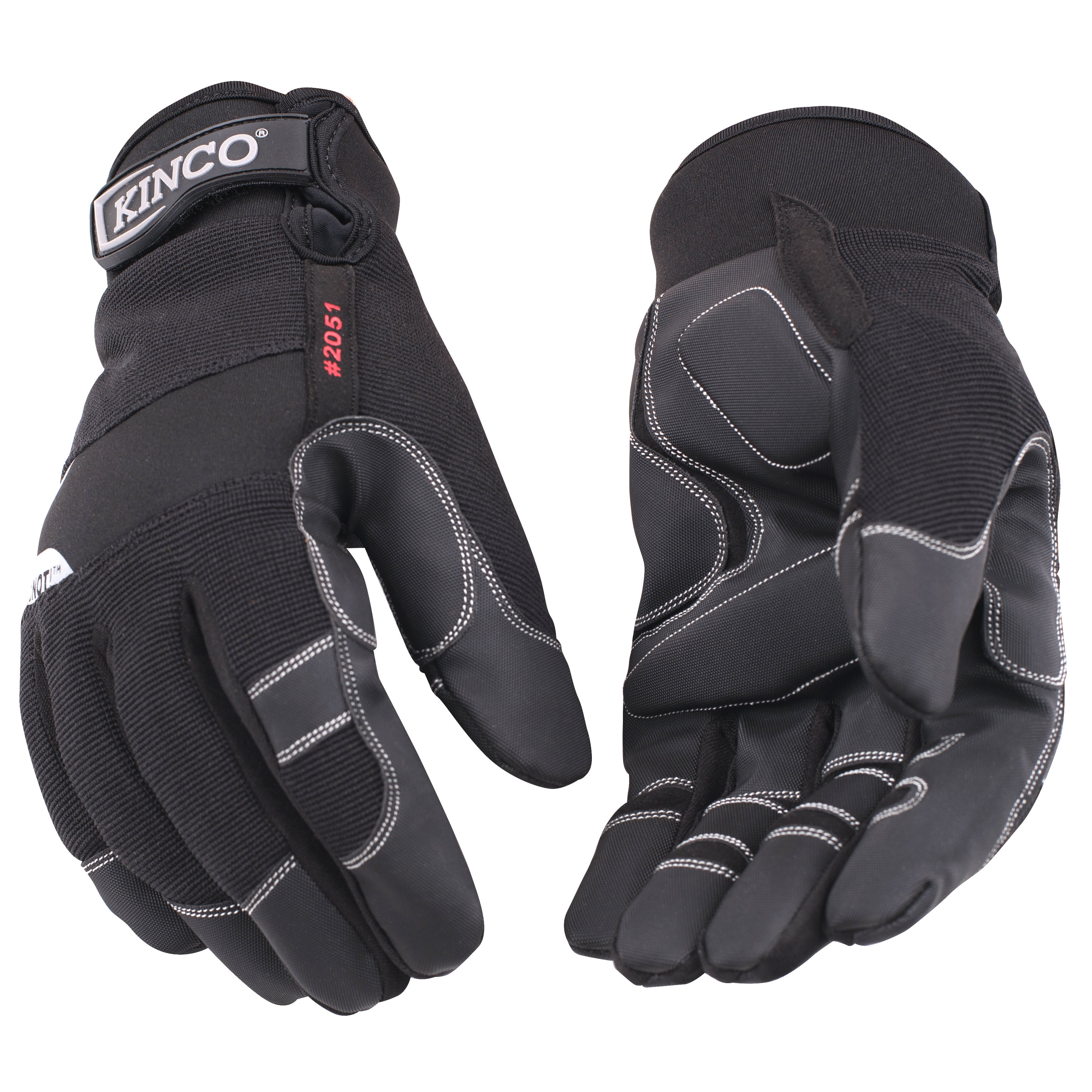 HeatKeep Thermal Lining Kinco 901-L Men's Pigskin Leather Ski Glove Large 