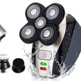 thumbnail image 2 of 1 Pce Rasoir Électrique Tête Flottante Rasoir Électrique Rechargeable USB Brosse pour le Visage pour la Maison Hommes, 2 of 6